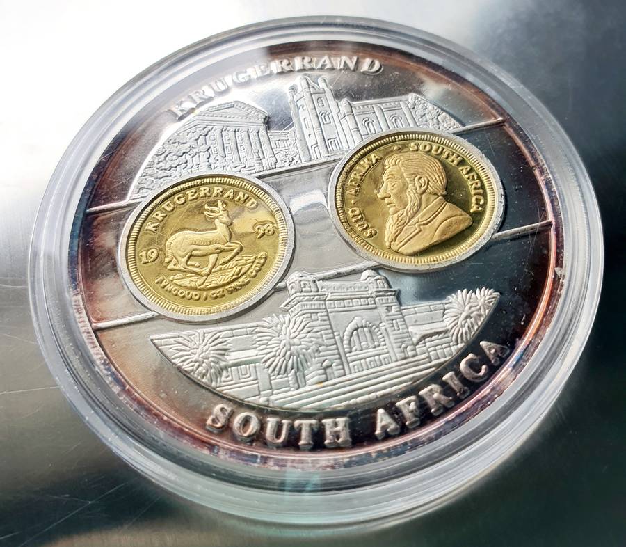 EXTREME SCARCE KRÜGERRAND - MOST POPULAR BULLION COINS IN THE WORLD - CAPSULE + COA