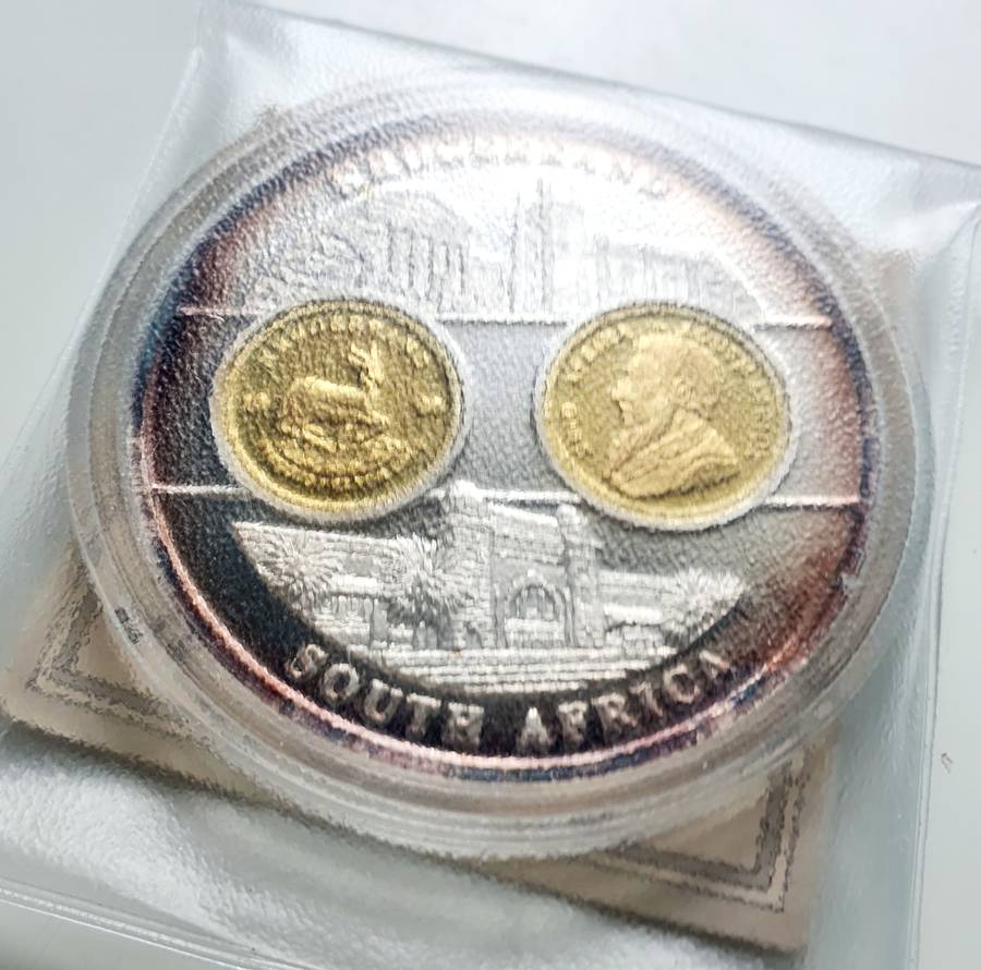 EXTREME SCARCE KRÜGERRAND - MOST POPULAR BULLION COINS IN THE WORLD - CAPSULE + COA