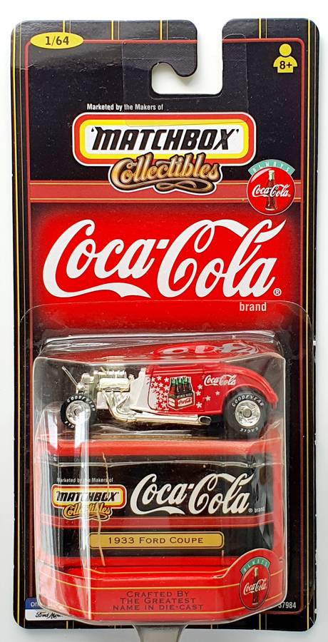 COCA COLA MATCHBOX COLLECTIBLES - 1933 FORD COUPE