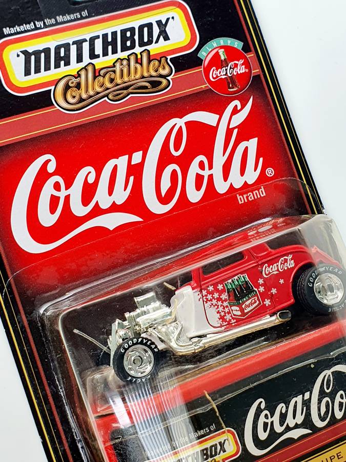 COCA COLA MATCHBOX COLLECTIBLES - 1933 FORD COUPE