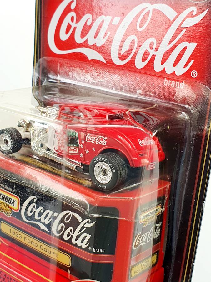 COCA COLA MATCHBOX COLLECTIBLES - 1933 FORD COUPE