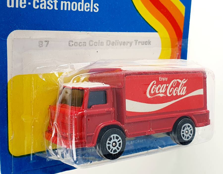 1973 METTOY PLAYCRAFT LTD. - ORIGINAL CORGI DIE CAST COKE DELIVERY TRUCK