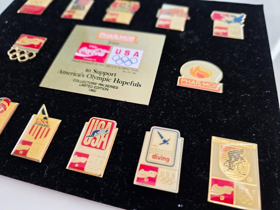 1992 COCA-COLA LTD. ED. OLYMPIC PIN COLLECTORS SERIES