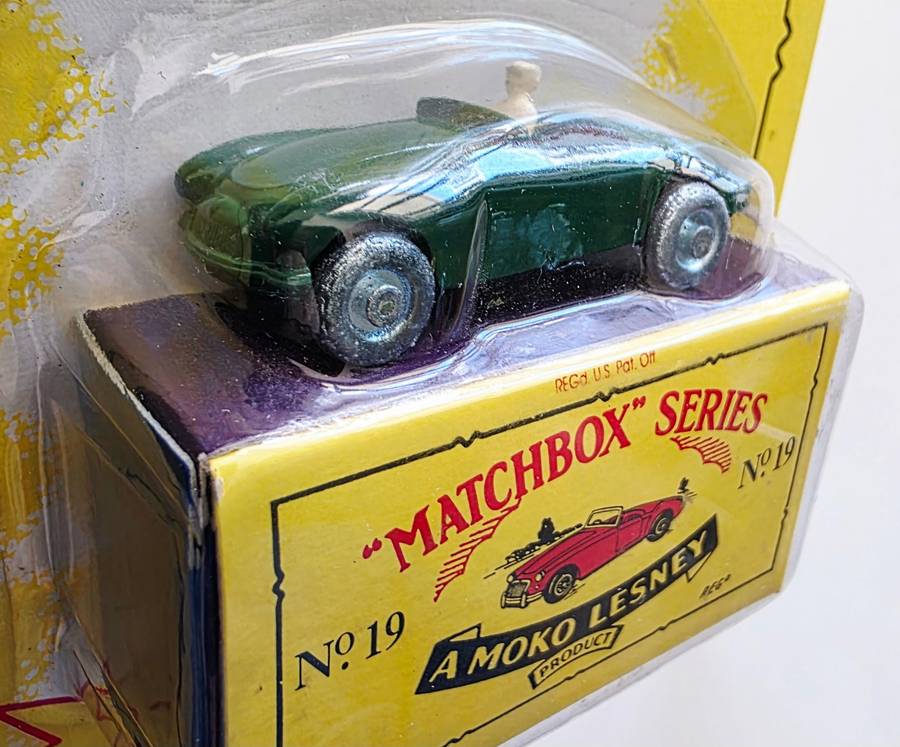 1992 LTD. ED. MATCHBOX ORIGINALS - AUTHENTIC RECREATIONS - NO. 19 MG MIDGET TD