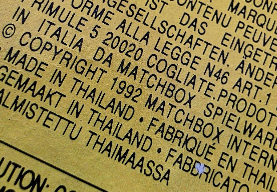 1992 LTD. ED. MATCHBOX ORIGINALS - AUTHENTIC RECREATIONS - NO. 19 MG MIDGET TD