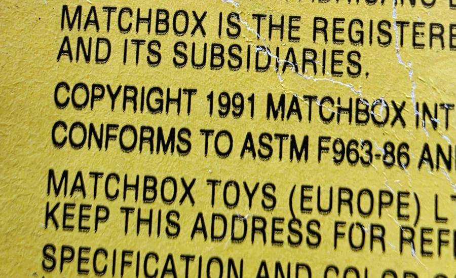 1991 LTD. ED. MATCHBOX ORIGINALS - AUTHENTIC RECREATIONS - NO. 7 THE HORSE-DRAWN MILK FLOAT