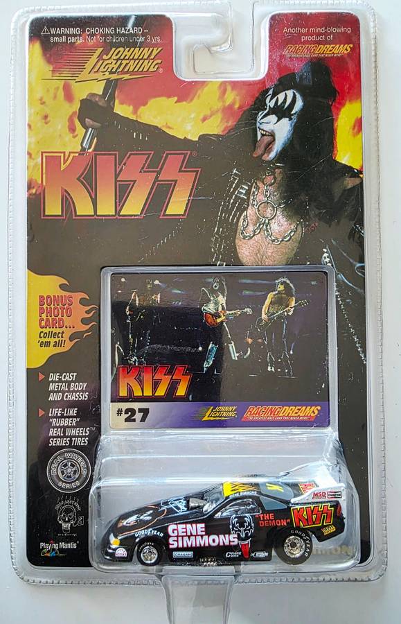 1997 JOHNNY LIGHTENING - KISS #27 RACING DREAMS - TOTALLY INSANE