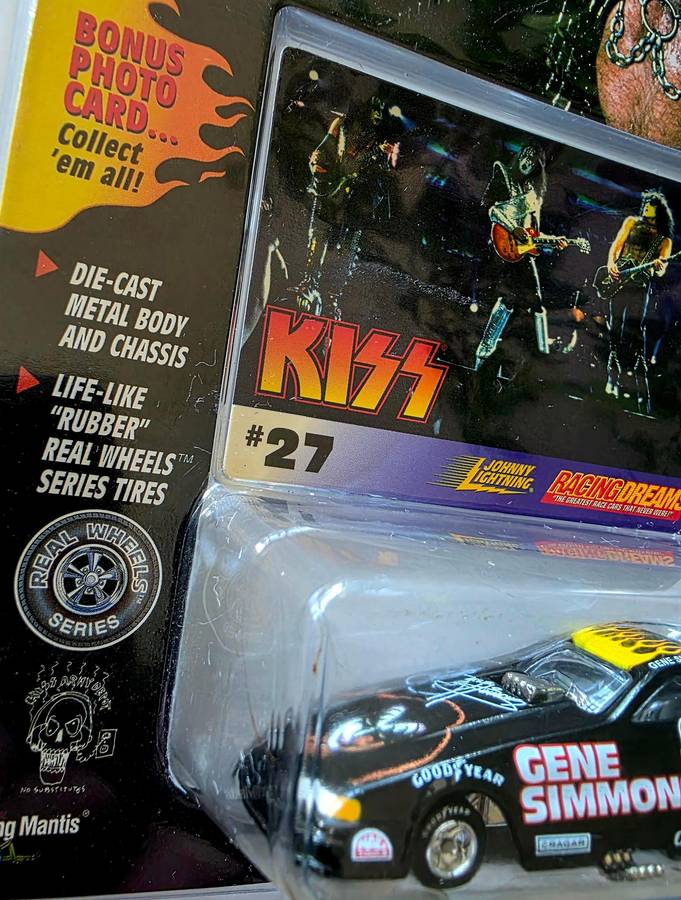1997 JOHNNY LIGHTENING - KISS #27 RACING DREAMS - TOTALLY INSANE