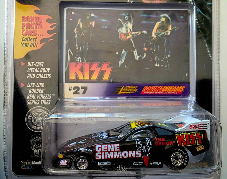 1997 JOHNNY LIGHTENING - KISS #27 RACING DREAMS - TOTALLY INSANE