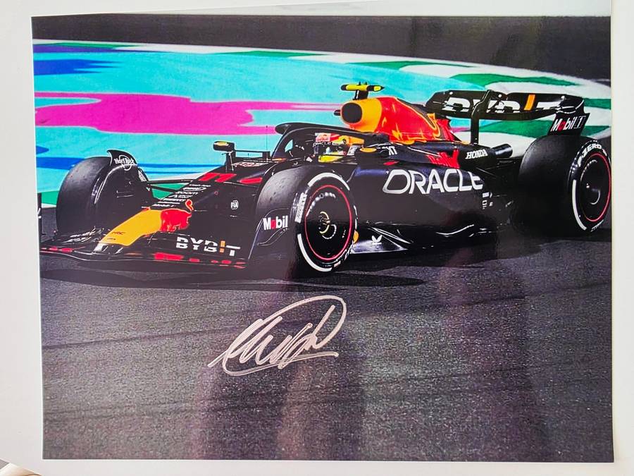 Max Verstappen Authentic Autograph - 100% Original