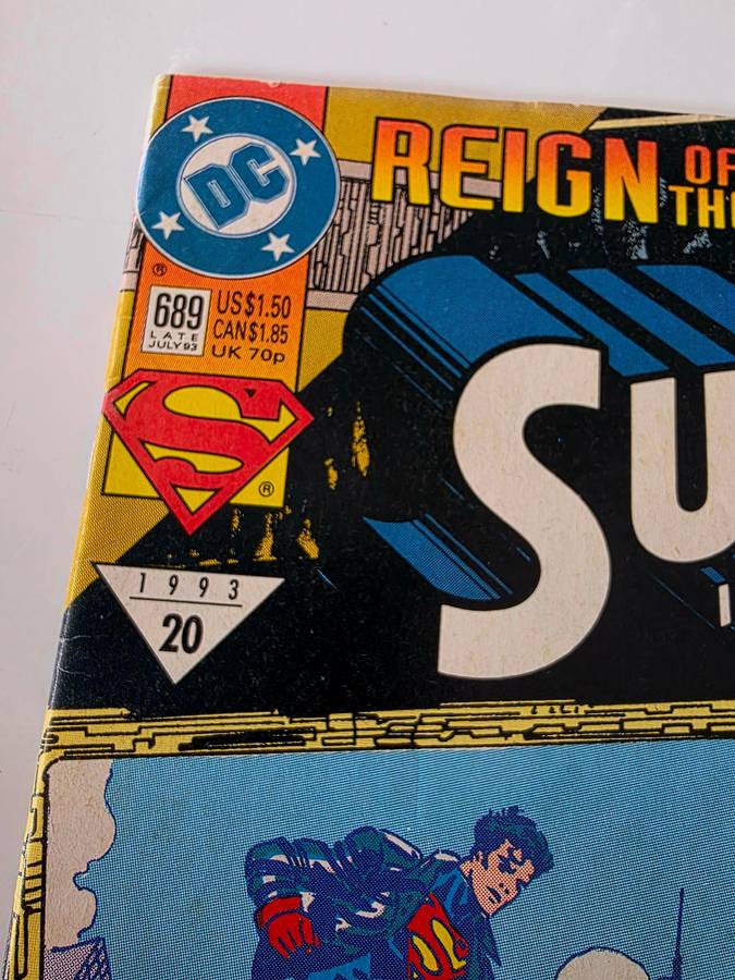 VINTAGE COMIC - SUPERMAN - 5 DIFFERENT AVAILABLE - TOP CONDITION