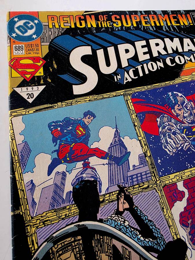 VINTAGE COMIC - SUPERMAN - 5 DIFFERENT AVAILABLE - TOP CONDITION