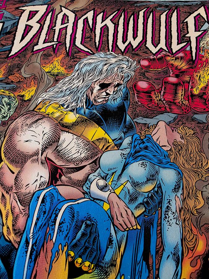 VINTAGE COMIC - BLACKWULF