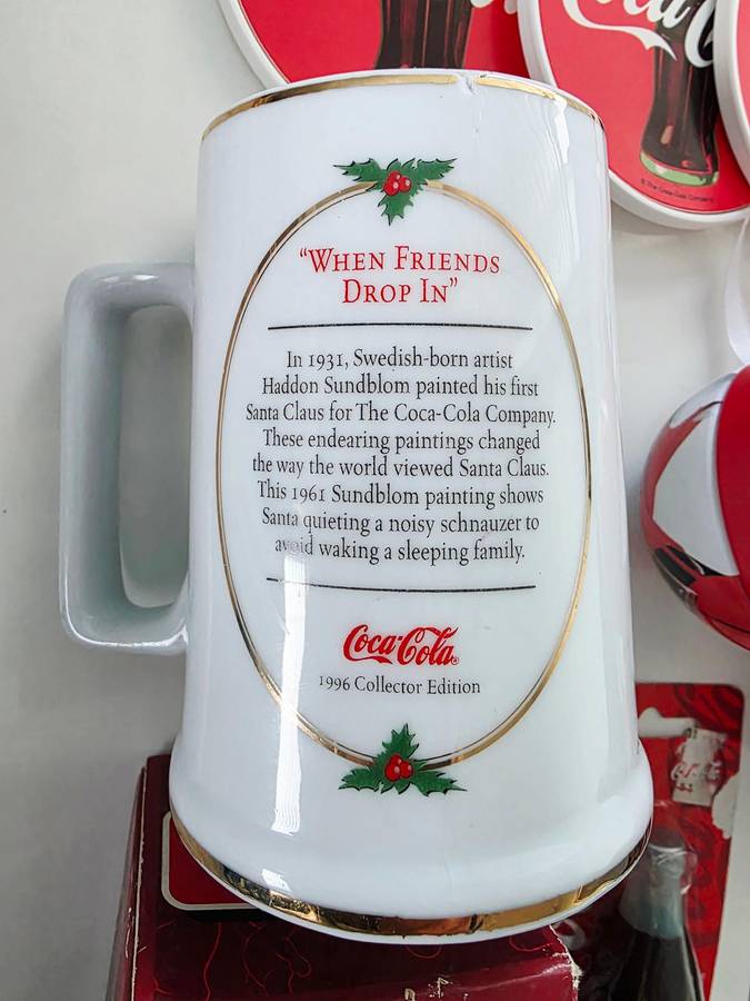 Vintage Coca-Cola Hamper