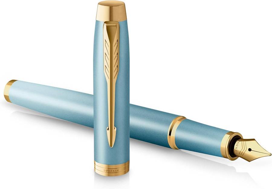 PARKER IM RITUAL FOUNTAIN PEN M NIB  GREEN GT