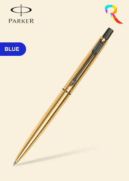 Parker Classic Gold| Gun Metal Trim| Ball Pen| Ink Colour - Blue