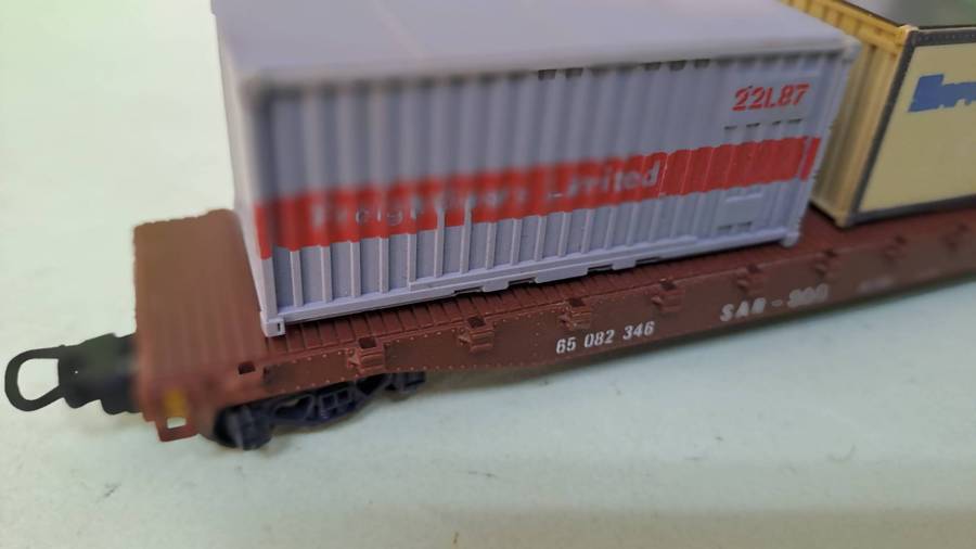 LIMA SAR HO Scale Container wagon BOXED