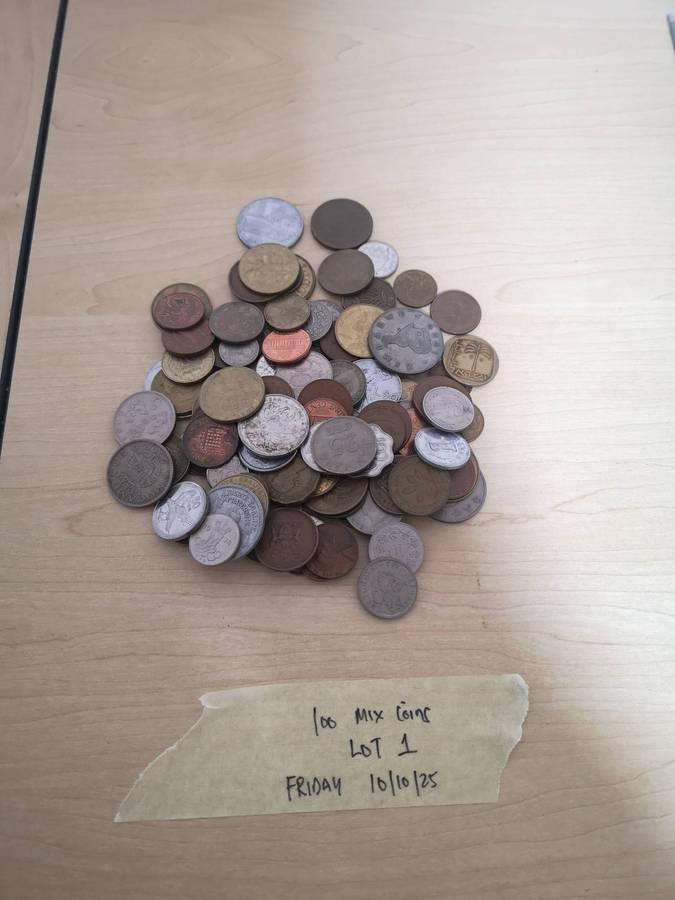 100 Mixed Coins - Lot 1