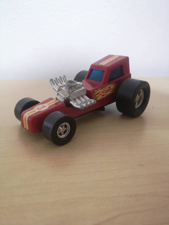 Japanese Tin Toys - Wind-up Dragster