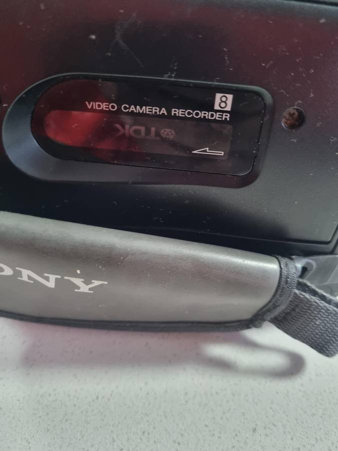Vintage Sony video recorder AND Sony Mavica digital camera (both working  %