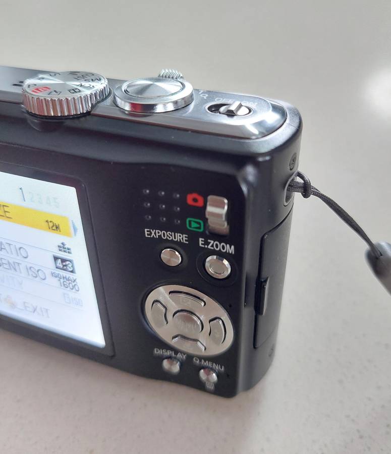 Panasonic Lumix digital camera DMC-TZ8 (12.1 m/pixel, 12 x optical zoom, HD video recording)