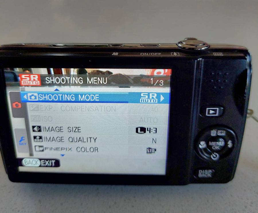 FujiFilm FinePix digital camera T550 (16 m/pixel, massive 12 x optical zoom, HD video recording)