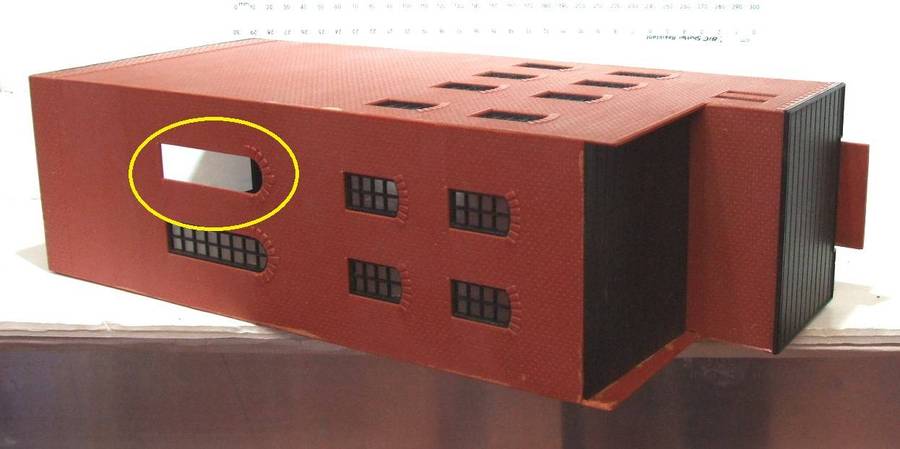 SCENERY HO/OO: On Auction is this (32cm High)Multi-story City Building in Fair Used Condition.