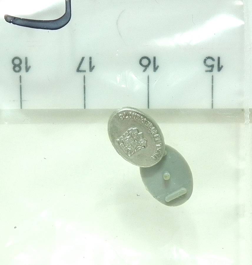 LIMA HO: 1pr SAR E5 " Blue Train" Loco Badges  in Good condition for Parts.(Italy)