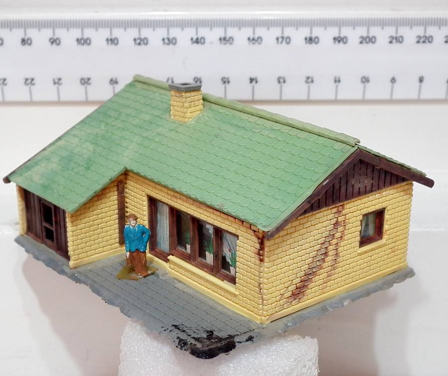 SENERY HO:  Plastic Residential House in Fair Used Condition.