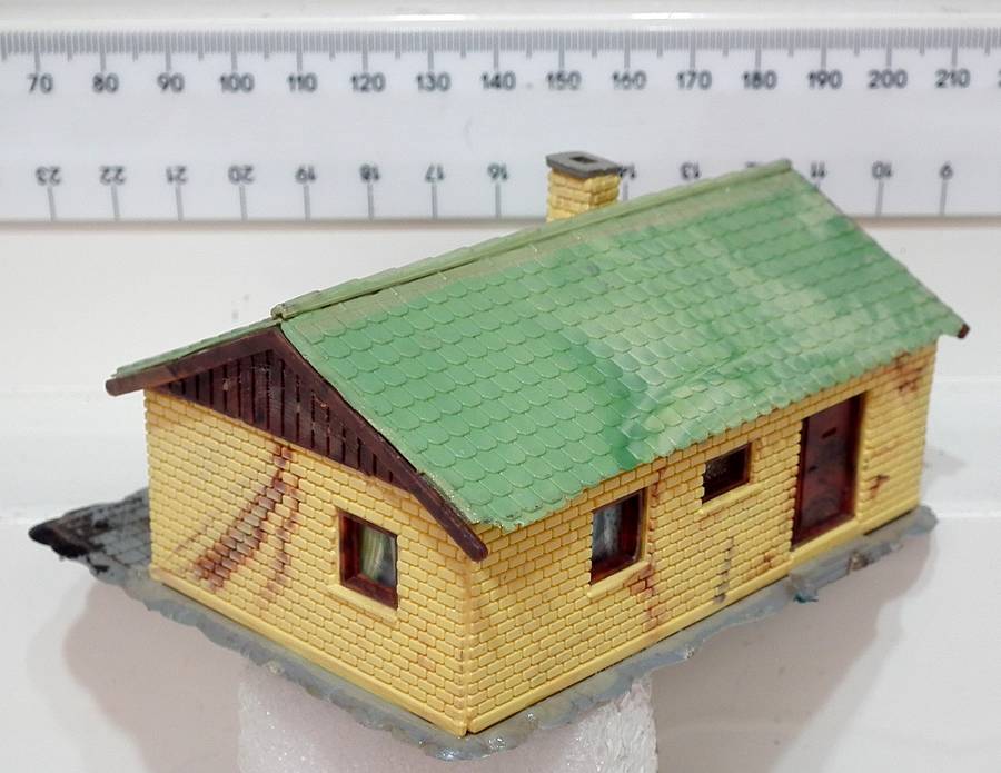 SENERY HO:  Plastic Residential House in Fair Used Condition.