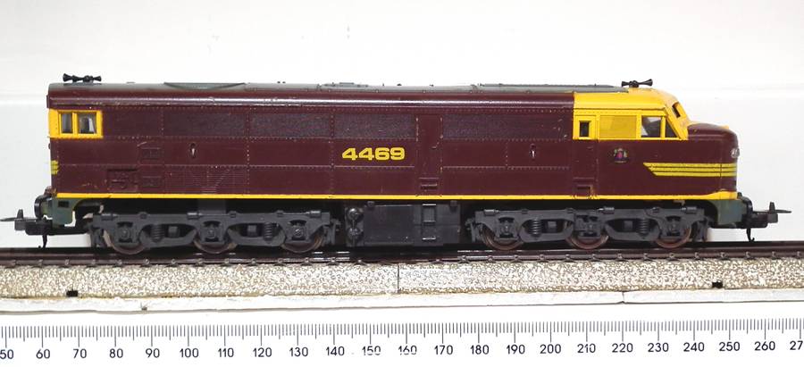 LIMA HO:  6 Axile ALCO DL 500 Diesel Loco in Fair Un-Boxed Operational condition.(Italy)