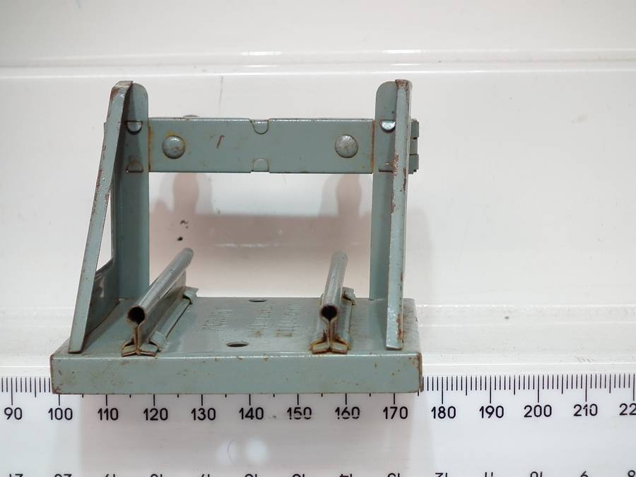 HORNBY O: Vintage English Tin Metal Buffer Stop in Fair Boxed condition(England)