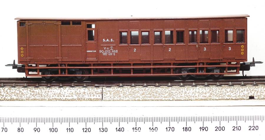 LIMA HO: SAR V8 Guards Van in Good Used Condition(Italy)