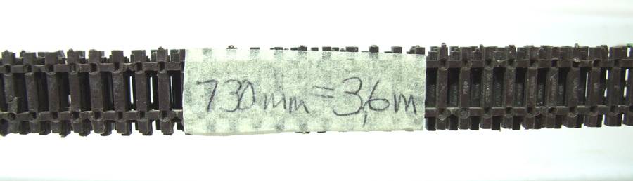 PECO N: This 5pc 730mm Long Nickel Silver Flex Track is in Fair Used Condition.(England)