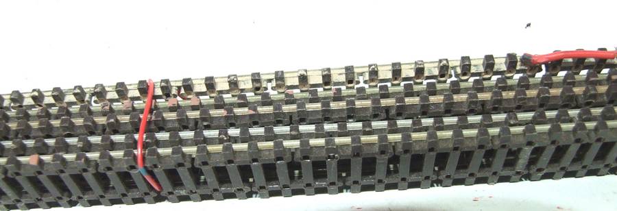 PECO N: This 5pc 480mm Long Nickel Silver Flex Track is in Fair Used Condition.(England)