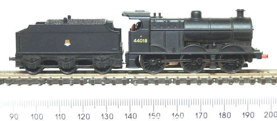 GRAFAR N:  Vintage All Metal 0-6-0 Steam Locomotive with Tender in SCRAP Boxed condition (Britain)