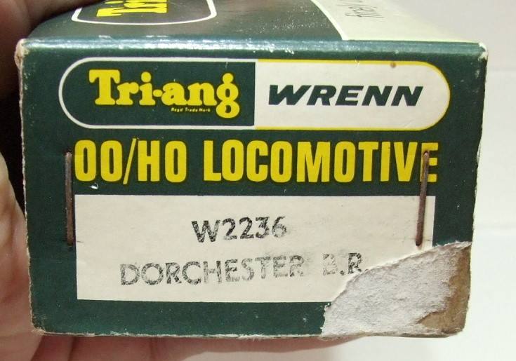 G&R WERNN OO: Vintage 4-6-2 Steam Locomotive with Tender in Like New Boxed Condition.(England)