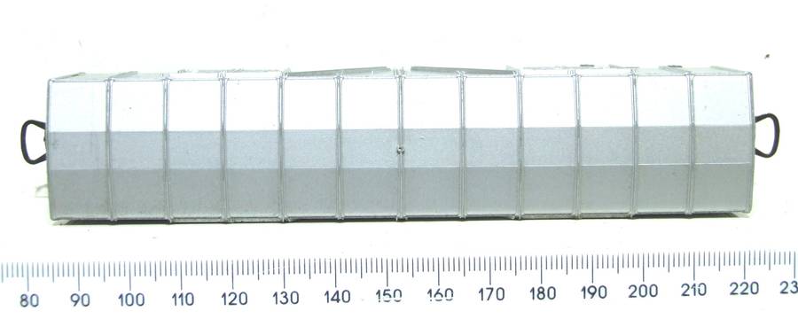 LIMA HO: SAR Silver OZ Wagon in Very Good Un-Boxed, Used Condition (Italy)