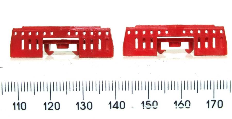 LIMA HO: SAR E5 `Trans Karoo` Locomotive cowcatchers in Good un-boxed condition for Parts.(Italy)