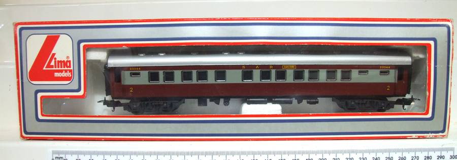 LIMA HO: SAR `Trans Karoo Cape Town` 2nd Class Coach in Very Good, Boxed condition(Italy)