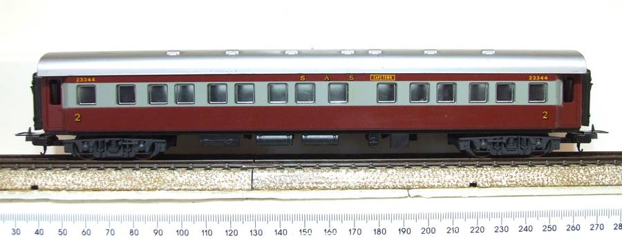 LIMA HO: SAR `Trans Karoo Cape Town` 2nd Class Coach in Very Good, Boxed condition(Italy)
