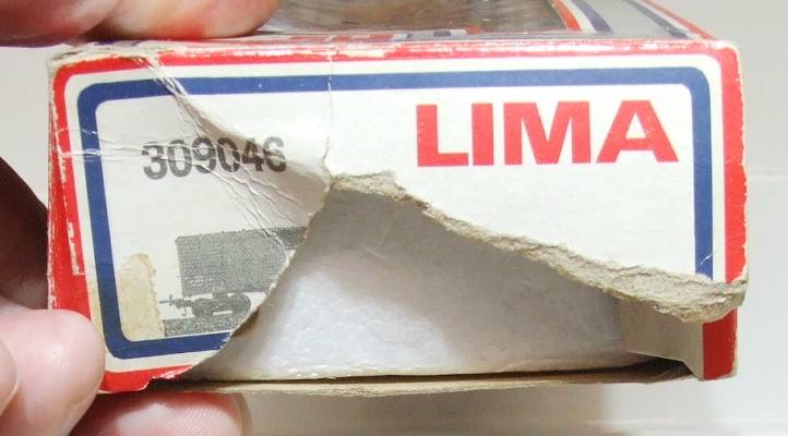 LIMA HO: SAR Brown OZ Wagon in Fair Boxed, Used Condition (Italy)