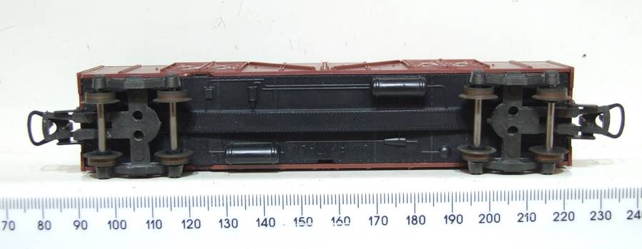 LIMA HO: SAR Brown OZ Wagon in Fair Boxed, Used Condition (Italy)