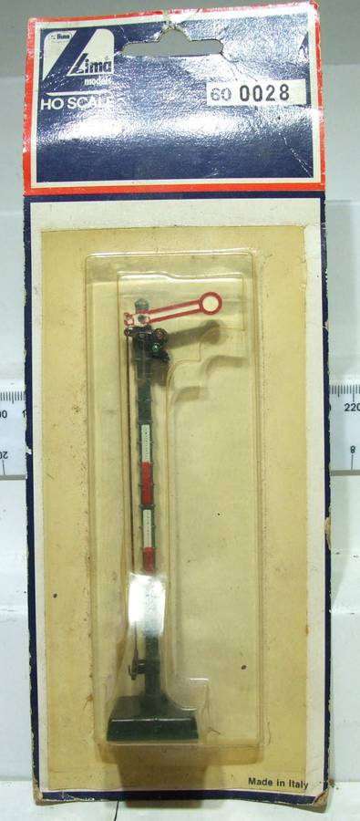 LIMA HO/OO: This Signal is in New Carded Condition.(Italy)