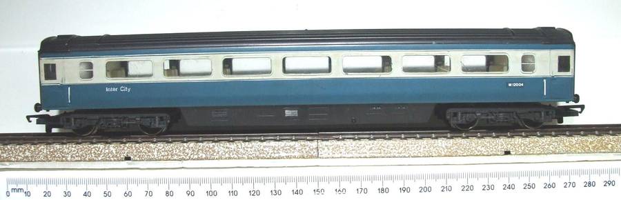 HORNBY OO:  European "Inter City" Passenger Coach in Good Un-Boxed condition.(England)