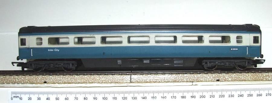 HORNBY OO:  European "Inter City" Passenger Coach in Good Un-Boxed condition.(England)