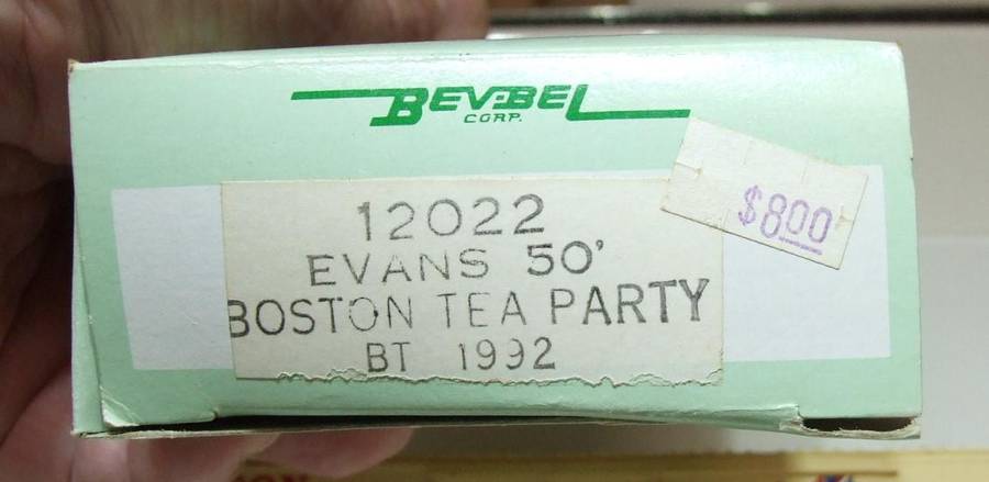 LIFE LIKE HO: 50' Evens BTP Single-Door Box Car in Like New Boxed condition.(USA)