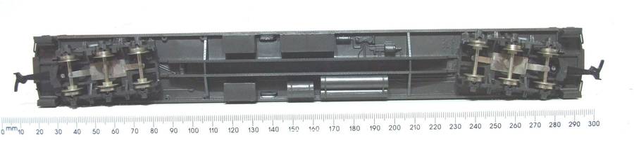 RIVAROSSI HO: Detailed US "PENCELVANIA" Passenger Coach with Lights in Good Un-Boxed condition.