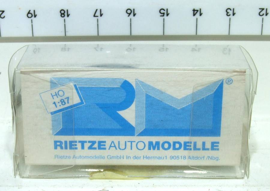 RIETZE HO: Highly Detailed AUDI A6  in Like New Boxed Condition.