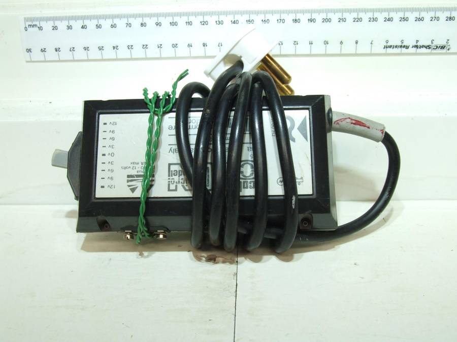LIMA POWER SUPPLY:  European 220V/12.5V DC Power Supply/Controller in good un-boxed condition(Italy)